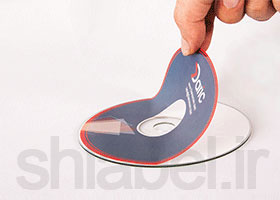 طراحی لیبل سی دی