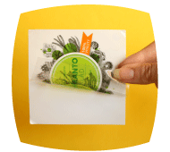 برچسب و لیبل شیشه ای